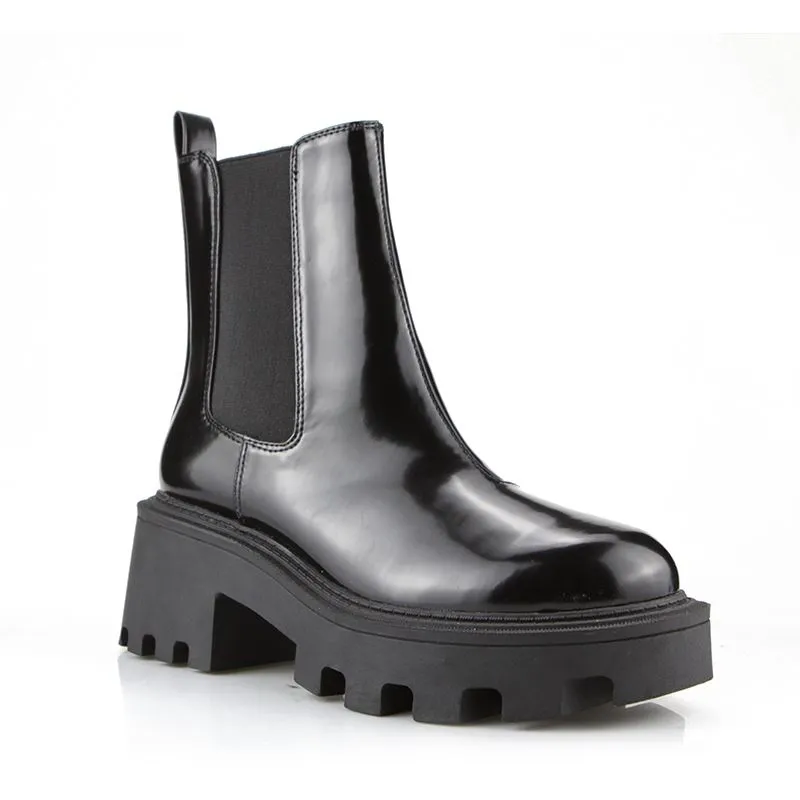 Chunky Chelsea Boots Women